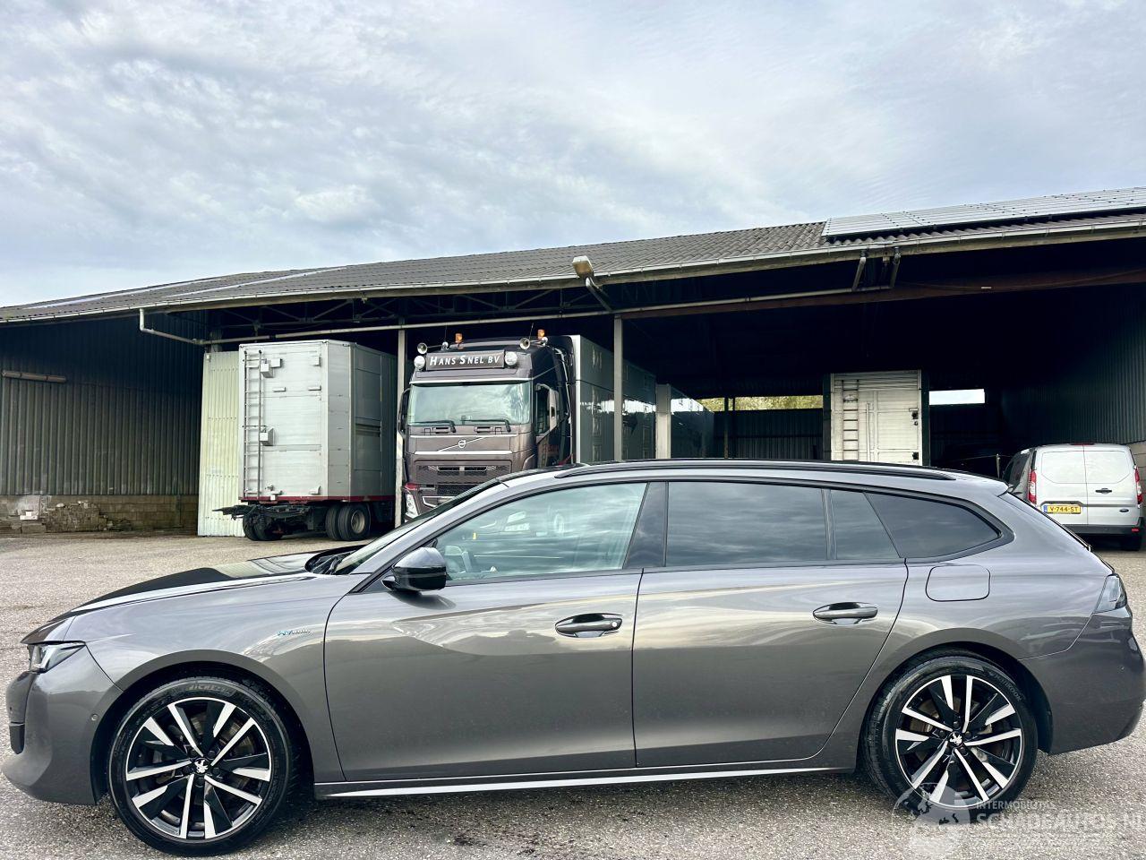 Peugeot 508 1.6 Plug-In Hybrid 222pk 8-Traps aut + F1 GT-Line - nap - massage l+r - camera v+a - kuipstoelen leer - keyless