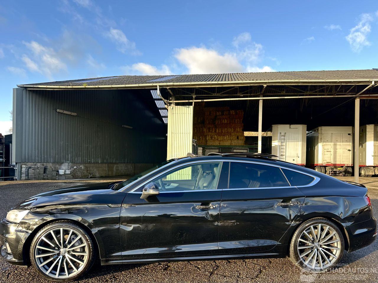 Audi A5 Gereserveerd sportback 2.0 TDI 190pk 7-traps aut Design - pano - nap - front + line + park + side assist - elektr klep