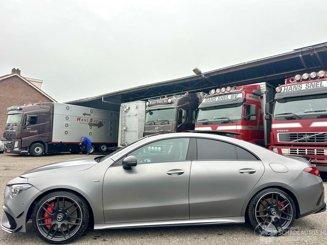Mercedes Cla-klasse AMG 45s 4matic+ 421pk aut Prem - pano - schaalst - sfeerverl - 360cam - front ass
