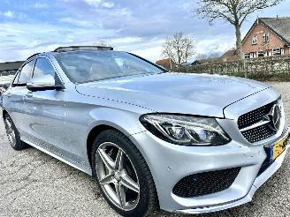 Mercedes C-klasse gereserveerd 250 AMG 211pk aut + F1 sedan - pano - hud - luchtvering - burmester - leer - front + line + side + stuur assist picture 4