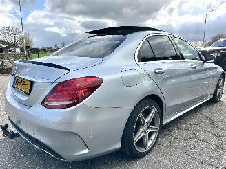 Mercedes C-klasse gereserveerd 250 AMG 211pk aut + F1 sedan - pano - hud - luchtvering - burmester - leer - front + line + side + stuur assist picture 5