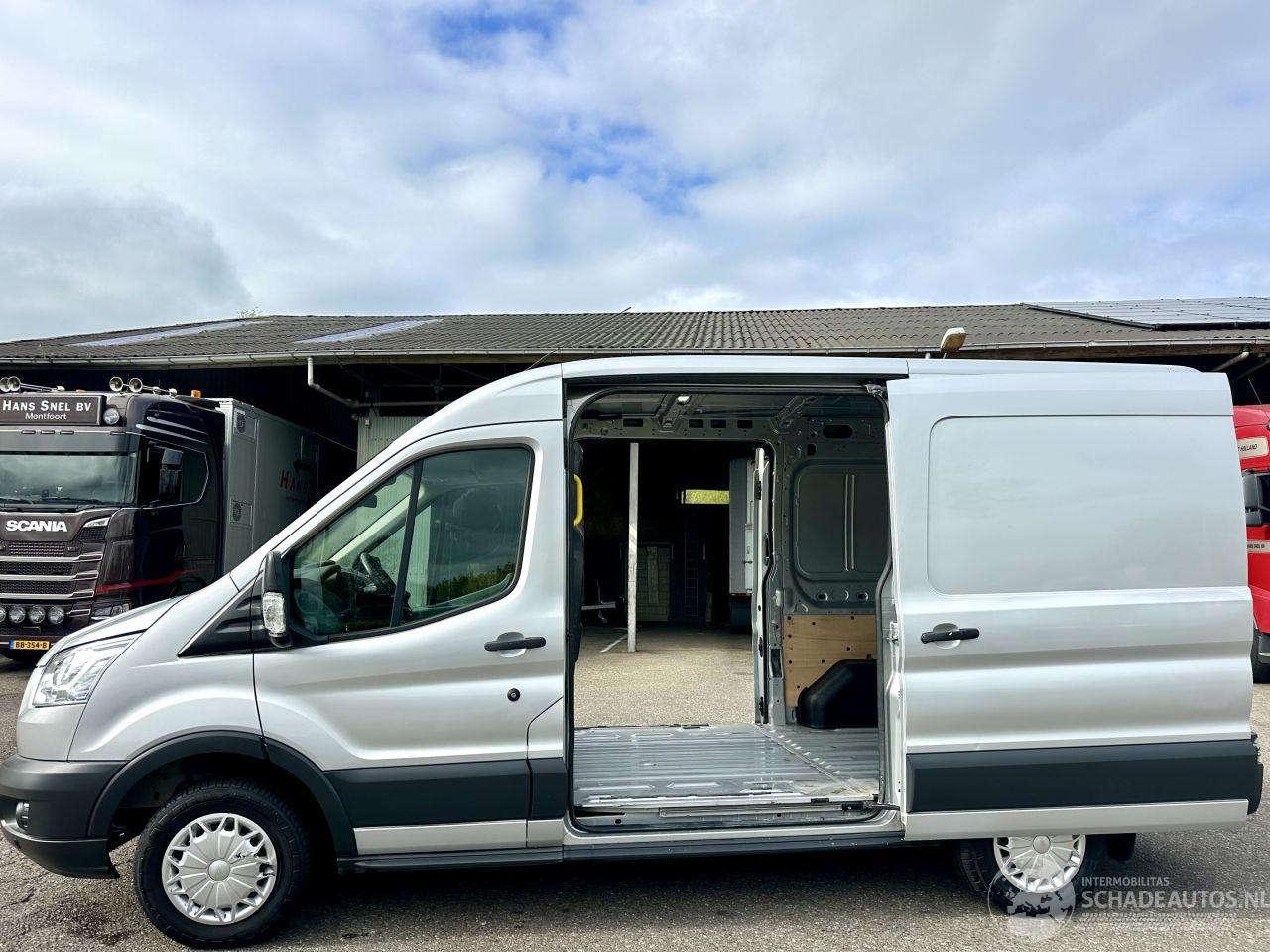 Ford Transit 290 2.2 TDCI L2H2 Trend - nap - 2x schuifdeur - 3 pers - navi - camera - trekh - pdc - line assist