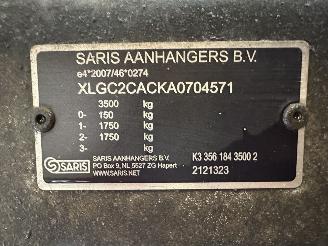 Saris  N/A kipper 3500KG (kiepwagen) aanhanger - 1e eig - gewicht 886KG - loofrekken 60cm - ex btw picture 14