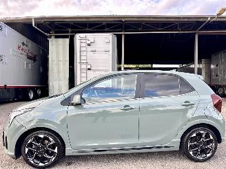 Voiture accidenté Kia Picanto 1.0 DPI 63pk GT-Line 5drs - nap - schuifdak - 1e eig - leer - nav - cam - keyless - line + side assist - stuurverw 2024/10