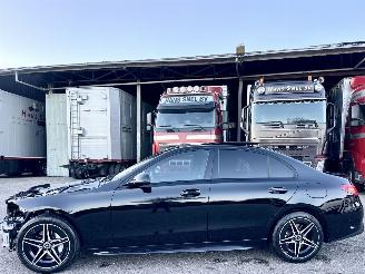 Mercedes C-klasse 300e 268pk aut + f1 Amg-Line - pano - sfeerverl - burmester - front + line + side assist - elektr klep 2023/6