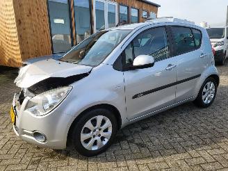 Schadeauto Opel Agila INCL ONDERDELEN 1.0 benz 48 kw af fabriek LPG ,AIRCO, NAP 2010/10