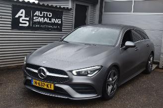 damaged passenger cars Mercedes Cla-klasse 220D Shooting Brake 190Pk *Navi/clima/Leder/Stoelverwarming/Camera 2020/2