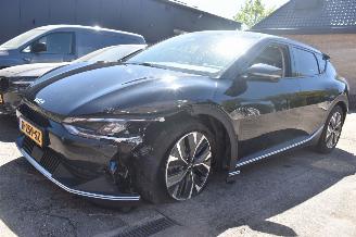 krockskadad bil auto Kia EV6 58Kwh Air 170Pk 3FASE SOH 100% *Navi/Clima/Camera/Stoelverwarming 2021/12
