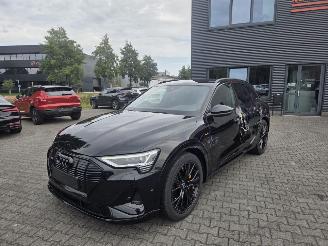 Schadeauto Audi E-tron 55 quattro 300kw  S-Line Black Edition 95 kWh 2022/12