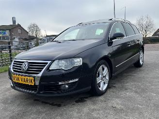 skadebil auto Volkswagen Passat VARIANT 2.0TDi - 125kW Highline - perfect rijdende auto - ingeruild - trekhaak - winterset 2009/6
