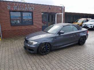Schadeauto BMW 1-serie 135i CABRIO M-SPORT XENON LEER 2014/5