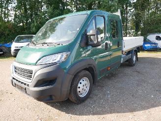skadebil bedrijf Peugeot Boxer L4 PICK UP DUBBELCABINE MOTORSCHADE 2020/10