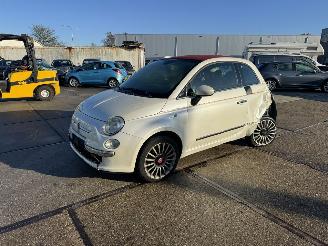 skadebil auto Fiat 500C 0.9 TwinAir Lounce 2011/3