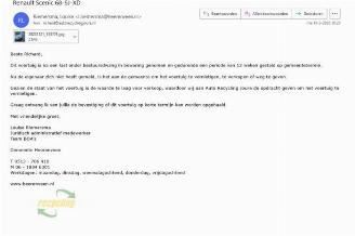 Purkuautot passenger cars Renault Mégane Scénic Scenic II (JM), MPV, 2003 / 2009 1.6 16V 2006/2