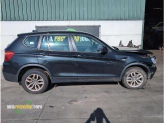 Salvage car BMW X3 X3 (F25), SUV, 2010 / 2017 xDrive20d 16V 2012/4
