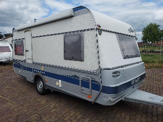 dañado caravana Fendt  Platin 470 TFB Mover Omnistor Fietsdrager 2003/7