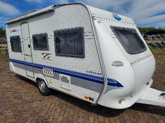 damaged caravans Hobby  Excellent 450 UF + Luifel 2003/7