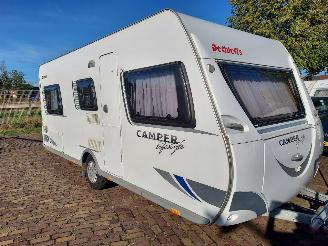 krockskadad bil caravan Dethleffs  Camper Lifestyle 510 V Enkele bedden-Mover-Levelsystem-Luifel 2007/9