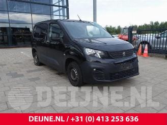 Coche siniestrado Peugeot Partner Partner (EF/EU), Van, 2018 1.5 BlueHDi 100 2020/10