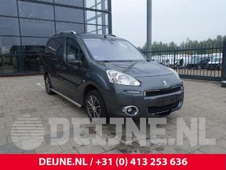 Vrakbiler auto Peugeot Partner Partner (GC/GF/GG/GJ/GK), Van, 2008 / 2018 1.6 HDI 90 2013/12