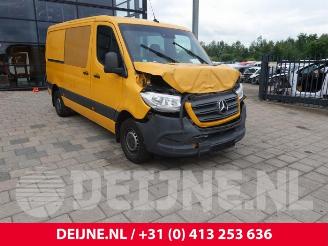 Vrakbiler auto Mercedes Sprinter Sprinter 3,5t (907.6/910.6), Van, 2018 316 CDI 2.1 D RWD 2019/8