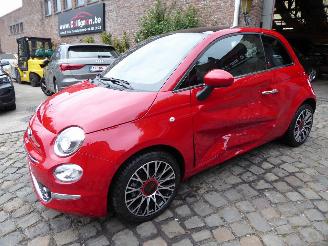 krockskadad bil auto Fiat 500 Red 2025/4