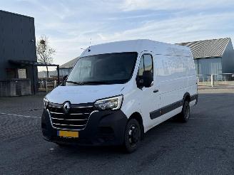 krockskadad bil bedrijf Renault Master 2.3 DCI L3-H3 Dubbellucht 3500KG Trekgew Navi Camera 2022/7