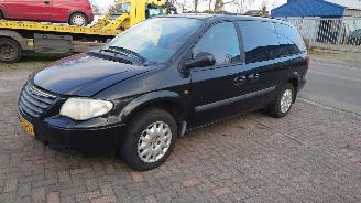 Coche siniestrado Chrysler Grand-voyager 2005 2.8 CRD ENR Zwart onderdelen 2005/4