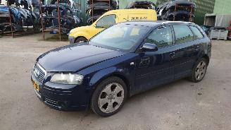 demontáž osobní automobily Audi A3 8P 2006 1.6 FSI BLF HBM Blauw LZ5J onderdelen 2006/5