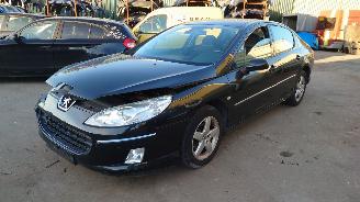 Vrakbiler auto Peugeot 407 2004 1.8 16v 6FZ Zwart EXLD onderdelen 2004/11