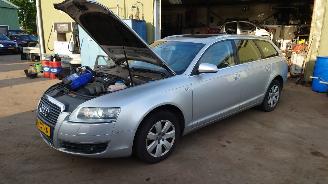 Auto da rottamare Audi A6 C6 2006 3.2 FSI AUK JMM grijs LY7W onderdelen 2006/10