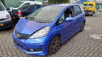 rozbiórka samochody osobowe Honda Jazz 2014 GE/GG 1.4 Vtec L13Z2 Blauw B568M onderdelen 2014/1