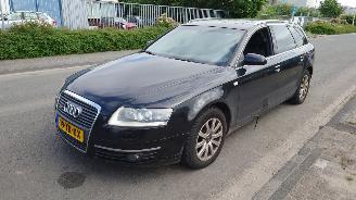 disassembly passenger cars Audi A6 C6 2006 3.0 TDI BMK HYP Zwart LZ9Y onderdelen 2006/10