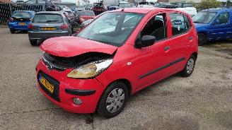 Vrakbiler auto Hyundai I-10 2010 1.1 12v G4HG Rood H4 onderdelen 2010/11