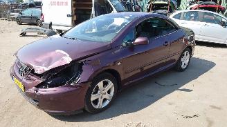 demontáž osobní automobily Peugeot 307 CC 2004 2.0 16v RFN Paars KKCD onderdelen 2004/10