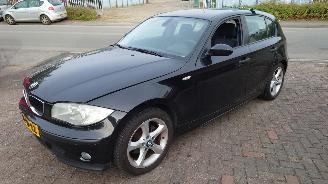 Auto da rottamare BMW 1-serie 2006 116i E87 N45B16A Zwart 475 onderdelen 2006/4