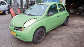 disassembly passenger cars Nissan Micra 2003 1.2 16v CR12 Groen J13 onderdelen 2003/3