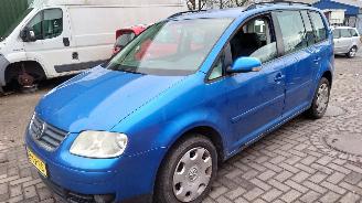 demontáž osobní automobily Volkswagen Touran 1T 2003 1.6FSI BAG GQG Blauw LA5X onderdelen 2003/6