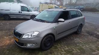 Vrakbiler auto Skoda Fabia 5J 2010 1.2 TDI CFWA MZN Beige LF8H onderdelen 2010/12