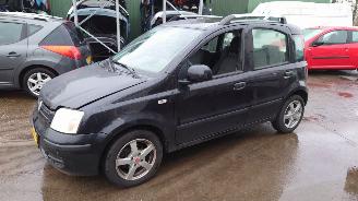 Uttjänta bilar auto Fiat Panda 2011 1.2i 169A4 Zwart 876 onderdelen 2011/5