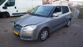 Sloopauto Skoda Fabia 5J 2009 1.2 12v CGPA LVG Grijs LF8H onderdelen 2009/10
