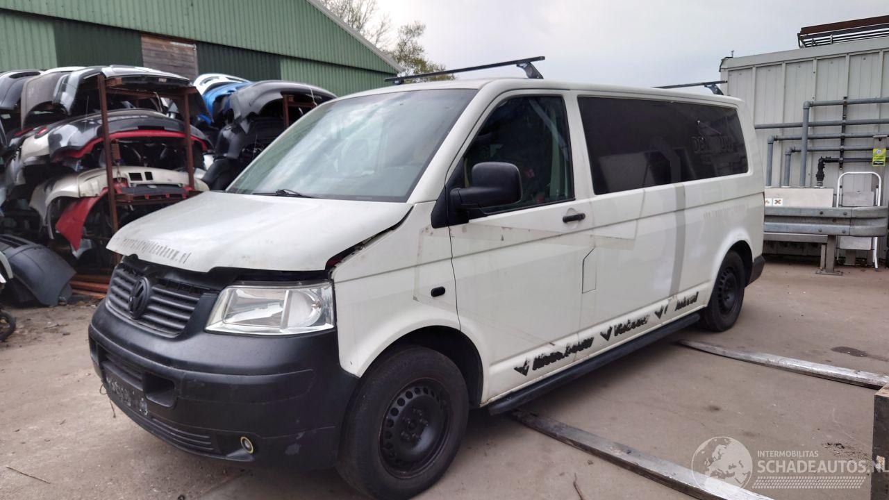 Volkswagen Transporter T5 2004 2.5 TDI AXD GWB Wit L902 onderdelen