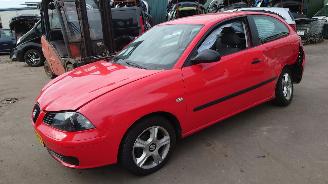 Démontage voiture Seat Ibiza 6L 2004 1.4 16v BBY GRZ Rood LP3G onderdelen 2004/2