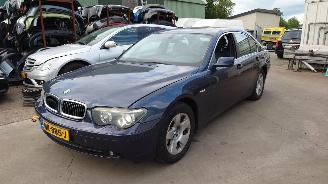 Coche siniestrado BMW 7-serie E65 730D M57D30 Blauw 482 onderdelen 2002/11