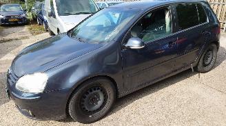 Vrakbiler auto Volkswagen Golf 5 2004 2.0 TDI BKD GRF Grijs LC5F onderdelen 2004/3