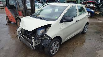 Vrakbiler auto Kia Picanto 2011 1.0 12v G3LA Beige M9Y onderdelen 2011/11