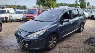 Uttjänta bilar auto Peugeot 307 SW 2007 2.0 16v RFJ Grijs EZW onderdelen 2007/7