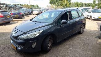 Uttjänta bilar auto Peugeot 308 SW 2008 1.6 HDI 9HZ Grijs KTPD onderdelen 2008/6