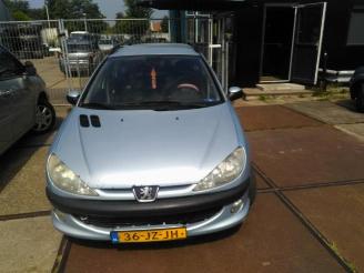 disassembly passenger cars Peugeot 206 206 SW (2E/K), Combi, 2002 / 2007 2.0 HDi 2002/10