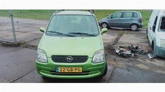 Uttjänta bilar auto Opel Agila Agila (A), MPV, 2000 / 2007 1.2 16V 2000/9